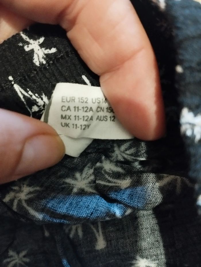 Jupe fille noir H&M taille 11-12 ans - photo numéro 3