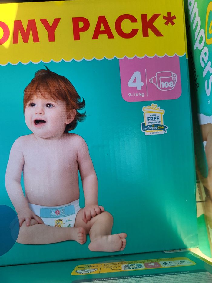 2 pampers taille 4 - photo numéro 2