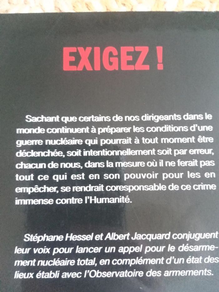Exigez ! Un désarmement nucléaire total - photo numéro 3