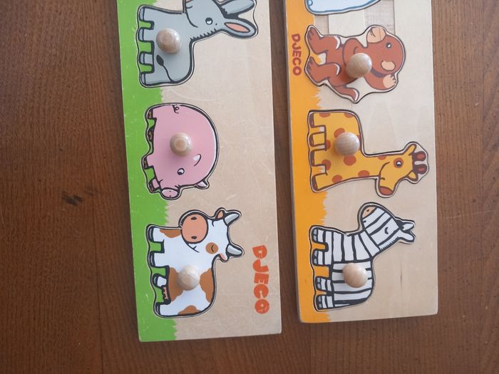Lot 2 puzzles en bois - photo numéro 4