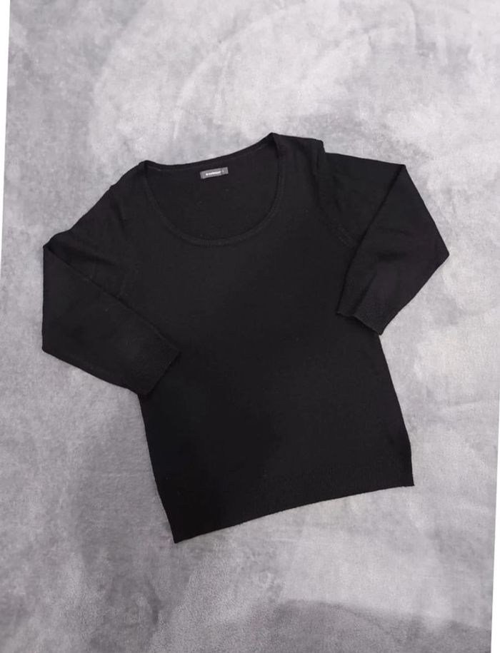 Pull fin manches 3/4 taille S - photo numéro 3