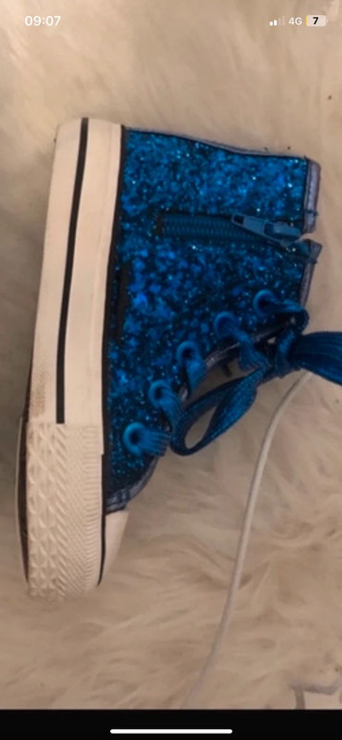 Chaussures habillées / baskets habillées / chaussures de fêtes . Enfant Pointure 25 - photo numéro 5