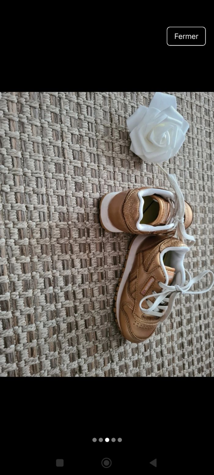 Basket chaussures bébé fille - photo numéro 3