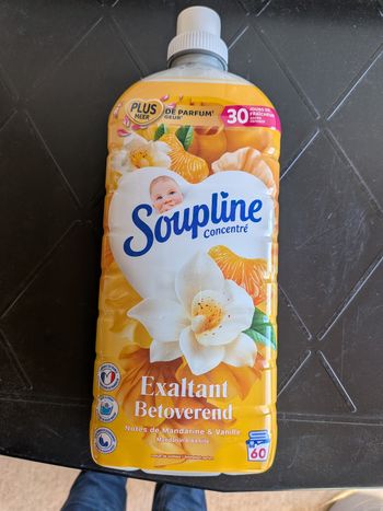 Soupline mandarine et vanille 