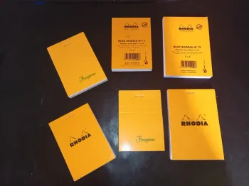 6 blocs notes