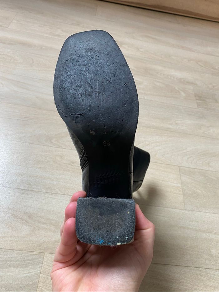 Bottines talon carré - photo numéro 9