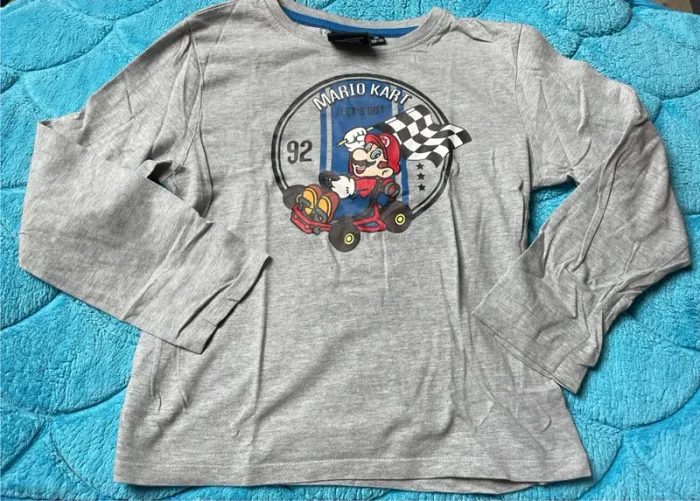 T shirt manche longue Mario