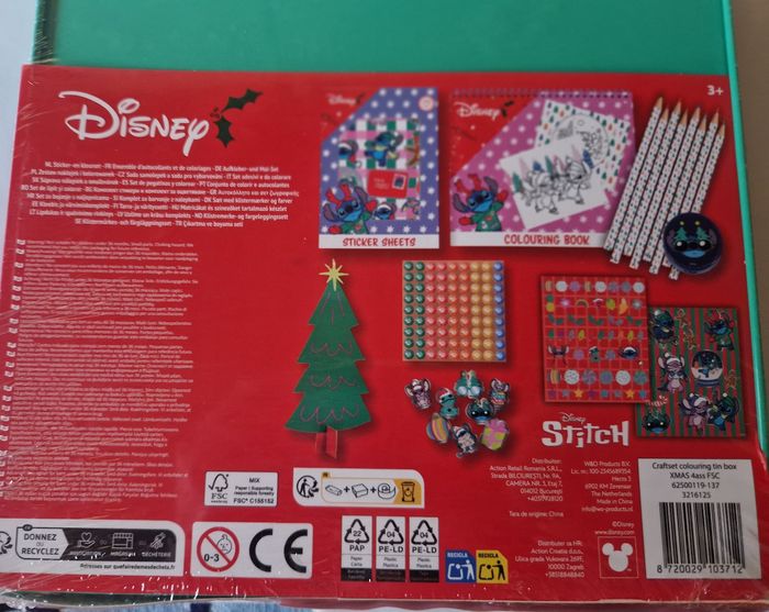 Boîte d'activité manuelle Stitch en métal - photo numéro 2