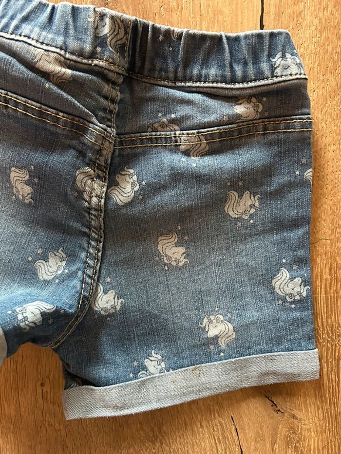 Short jean licorne h&m 3/4 ans - photo numéro 6