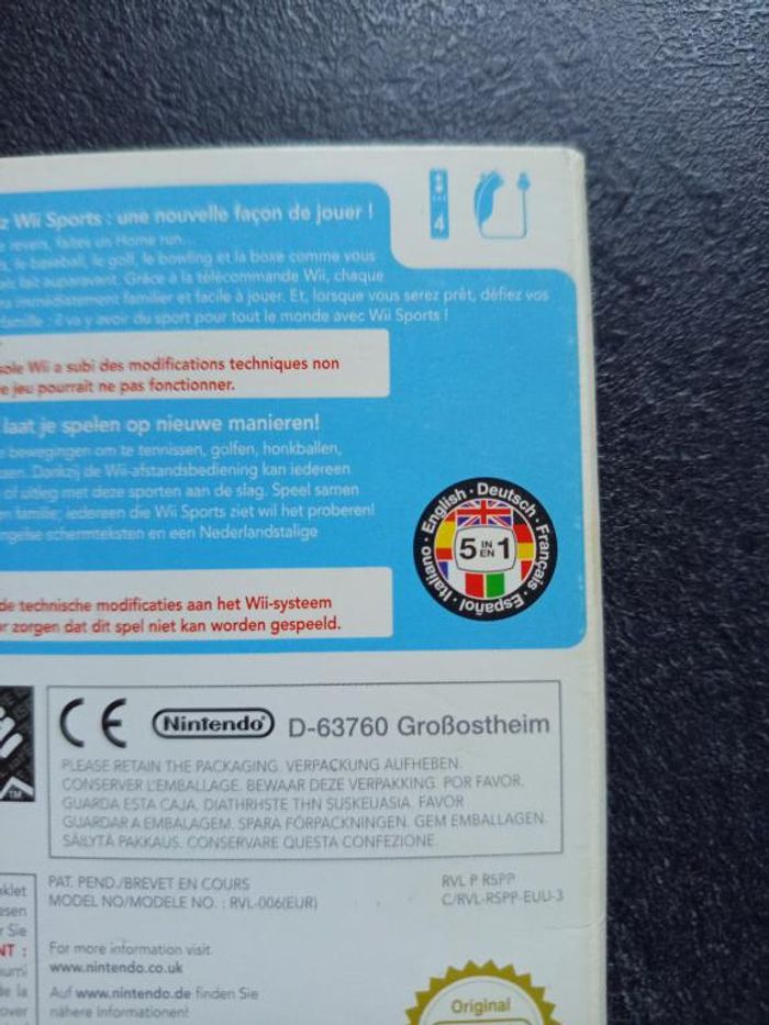 Nintendo - Wii - Wii sports - photo numéro 3