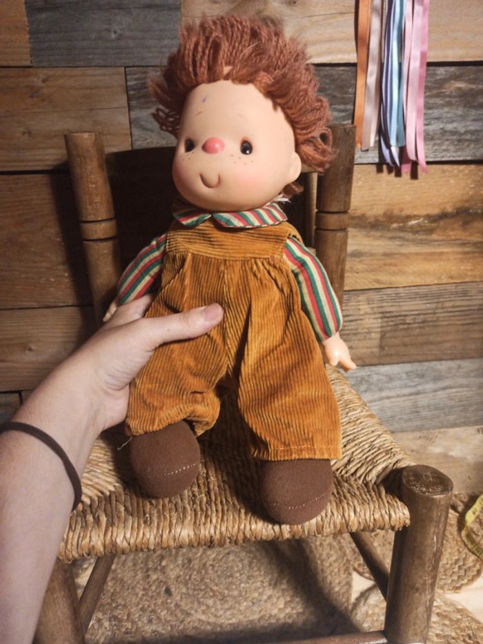 Peluche poupée vintage BE - photo numéro 6