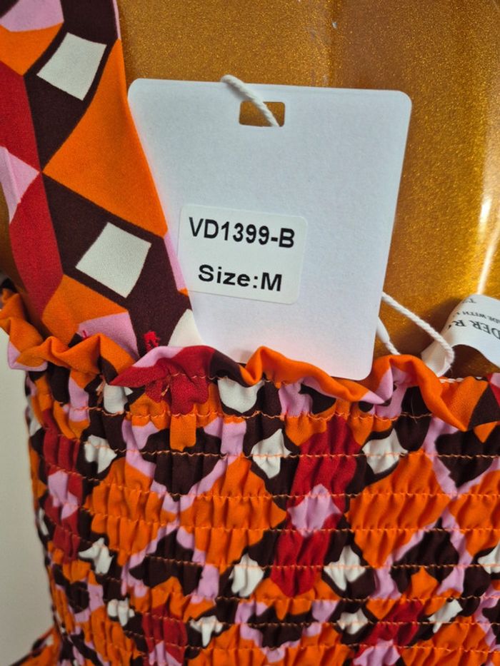 Top Rouge et Orange - photo numéro 3