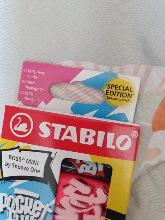 Lot stabilo édition spéciale - photo numéro 3