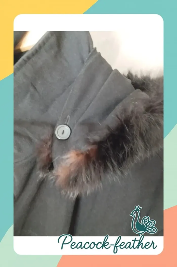 Manteau noir femme xxxl - photo numéro 8