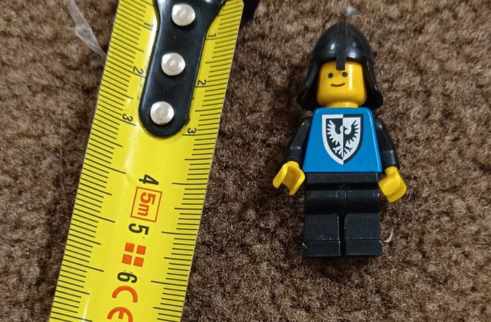 Figurines LEGO Castle Chevalier Black Falcon Faucon Noir CAS101 - photo numéro 3