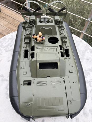 Gi-joe aeroglisseur killer Whale Cachalot Hasbro 1984 vintage