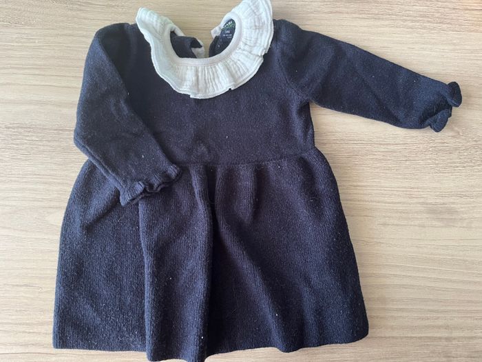 Robe bleu marine mi saison