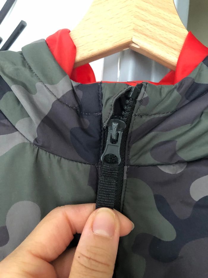 Vertbaudet - Blouson / petite doudoune camouflage Taille 12ans - photo numéro 4