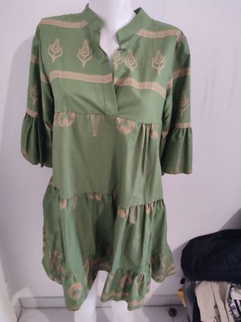 #kytieMfemme. Robe manches 3/4 taille M