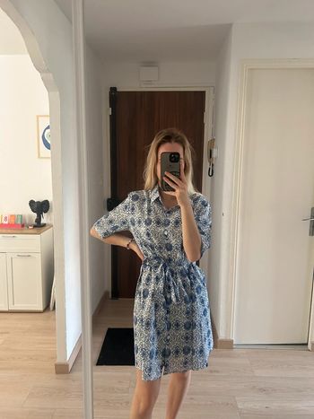 Robe bleu