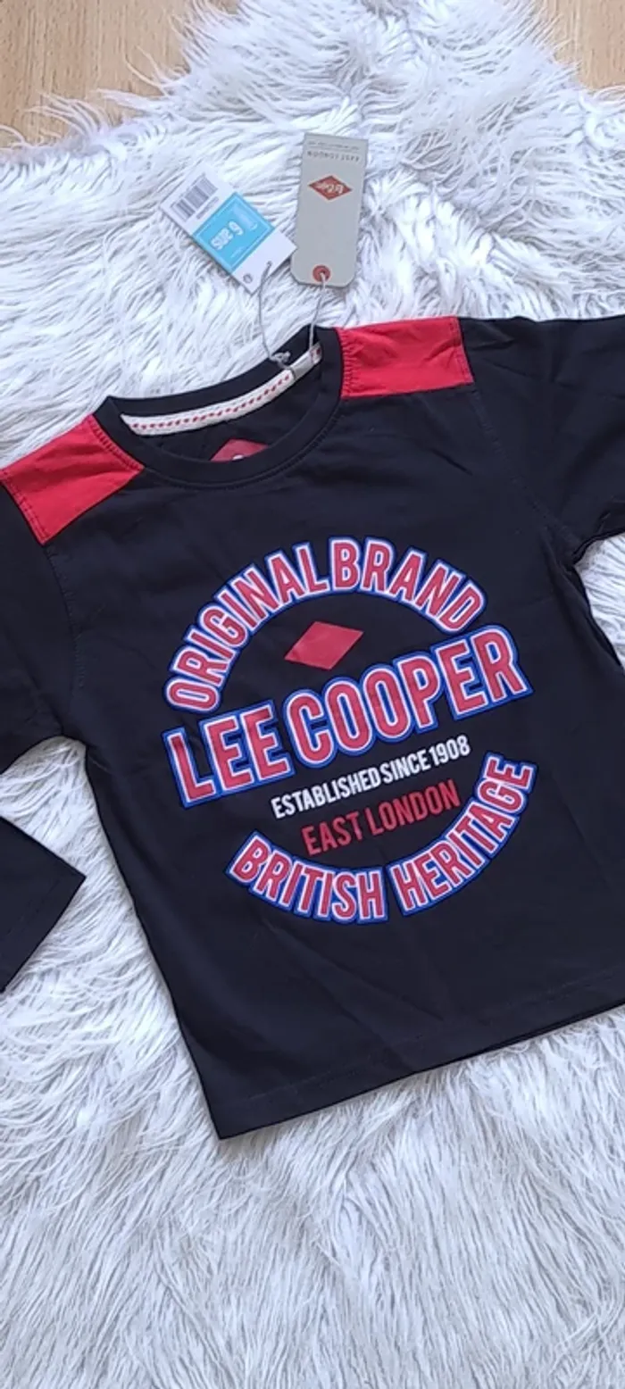 Tee-shirt Lee Cooper 6 ans - photo numéro 3