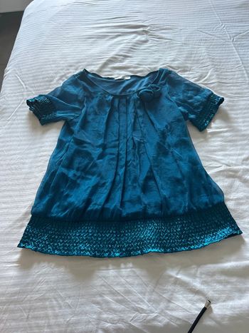 Haut bleu canard 40/42