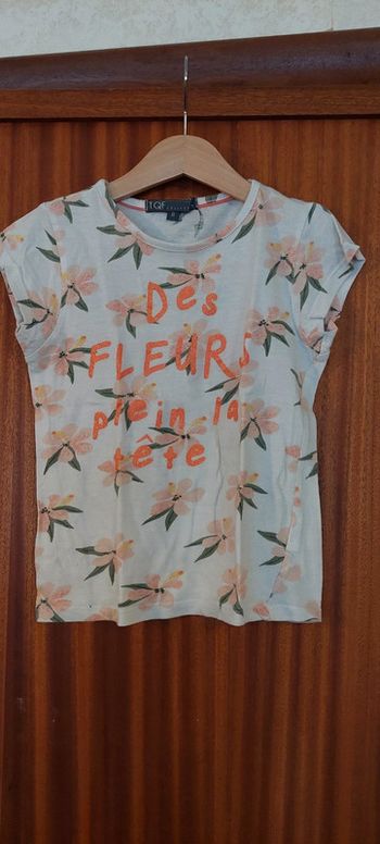 T shirt fleurs