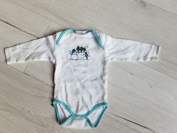 Vêtement bébé mixte garçon fille body manches longues Jeudi Orchestra 3 mois