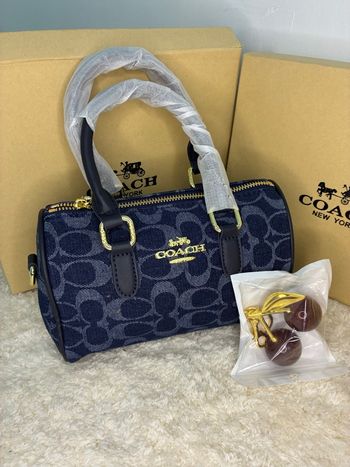 Sac Coach Élégant Jeans