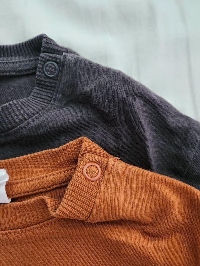 Lot de 2 haut H&M 9-12mois - photo numéro 3