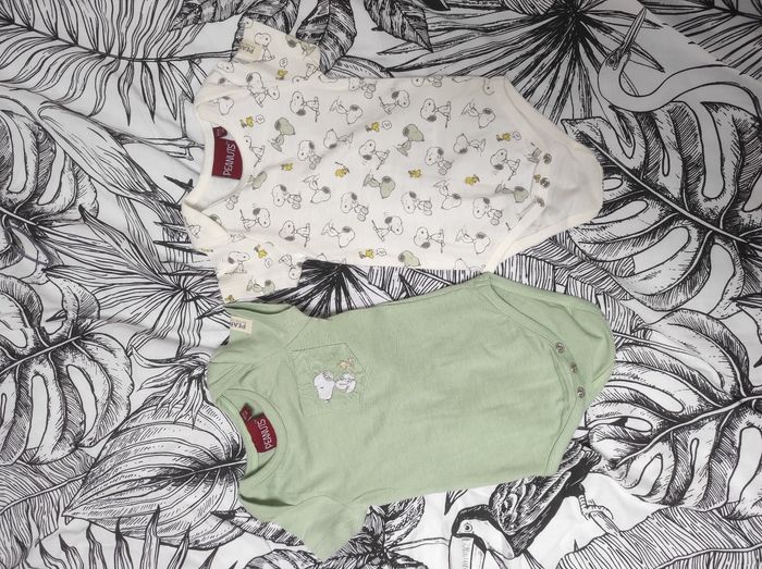 Lot de deux body Snoopy