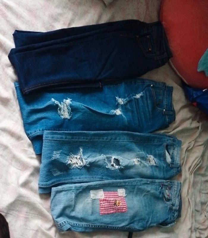Lot jeans - photo numéro 1