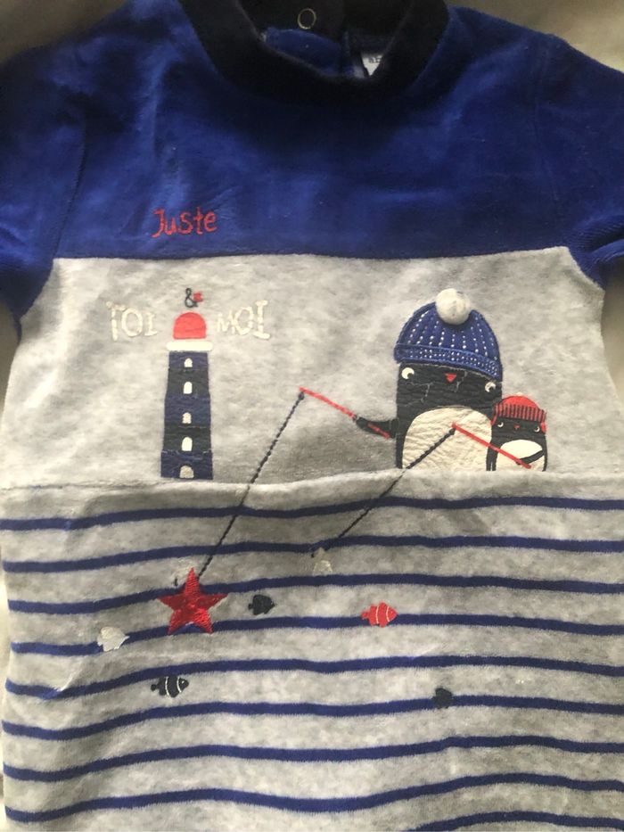 Jolie pyjama taille 9 mois confortable - photo numéro 2