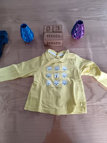 Tee shirt obaibi 6 mois