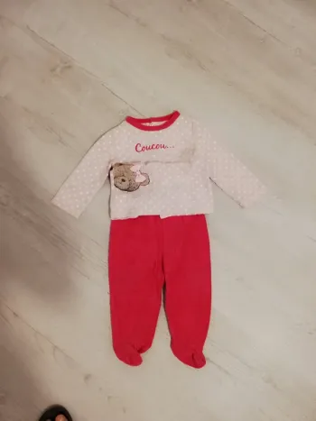 Pyjama ou dors bien 2 pièces 9mois 71cm