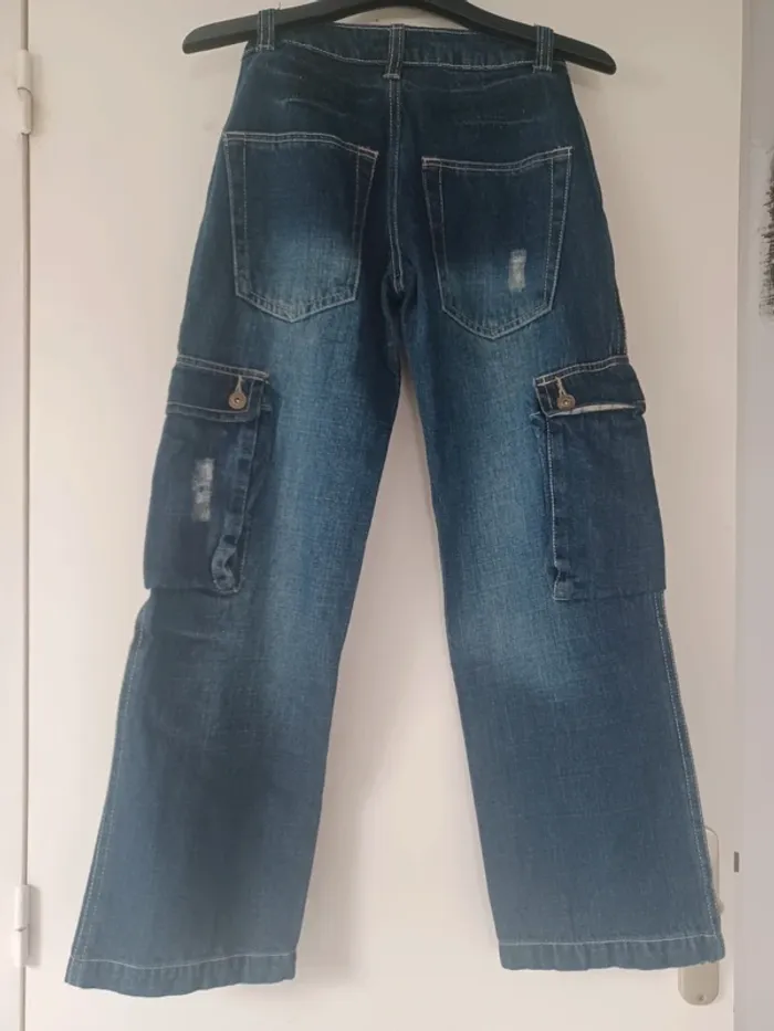 Jean cargo femme in extenso - photo numéro 2