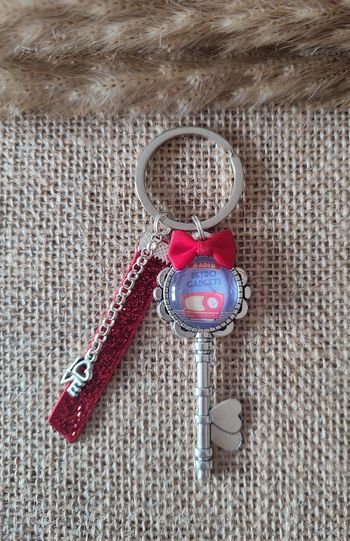 Porte-clés rétro