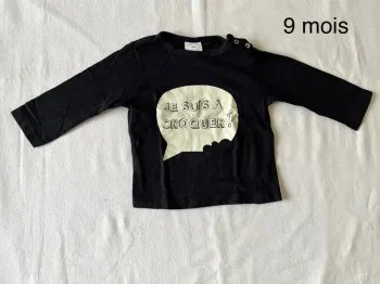 T-shirt manches longues 9 mois