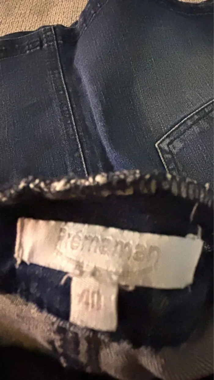 Jupe jeans maternité - photo numéro 4