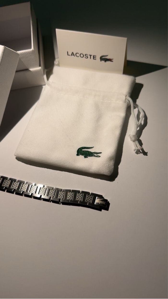 bracelet lacoste - photo numéro 3