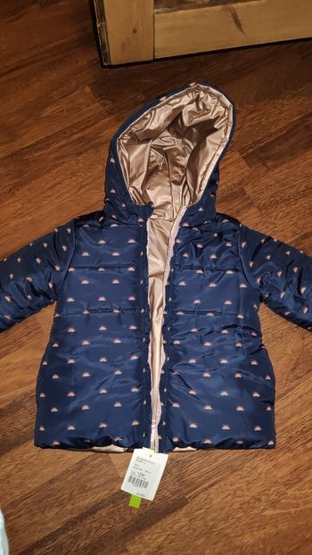 Manteau réversible Verbaudet