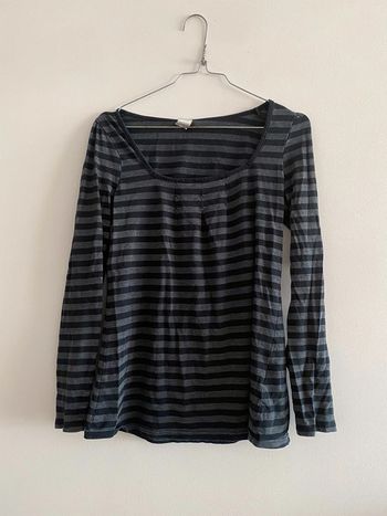 Pull rayé camaïeu M