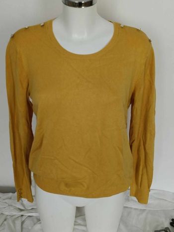pull moutarde T42/44
