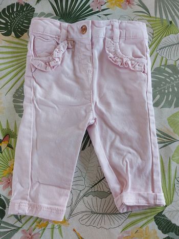 Pantalon rose 3 mois