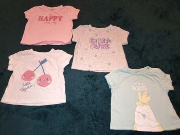 T-shirt bébé fille 6 mois