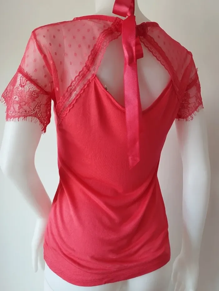 Blouse avec nœud dans le dos taille 34 - photo numéro 7