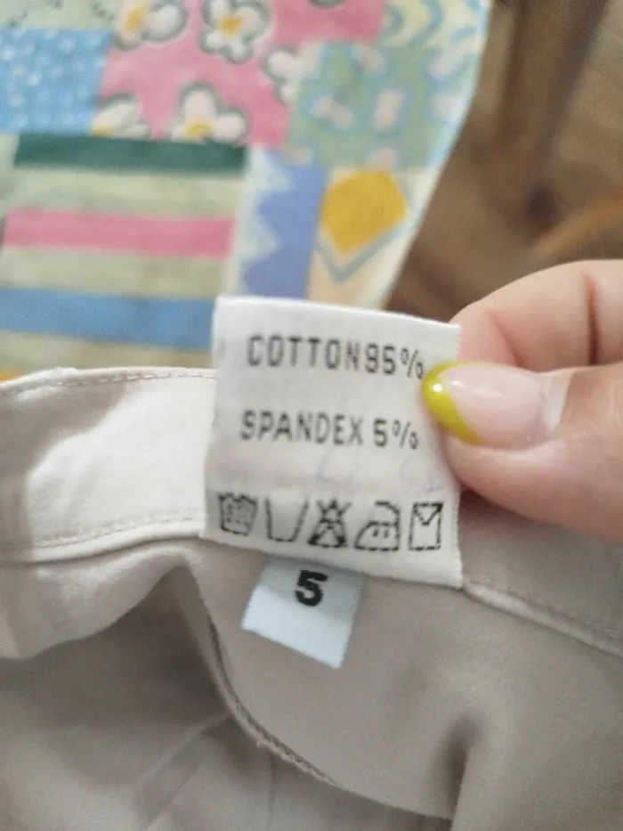 Pantalon femme beige - photo numéro 9