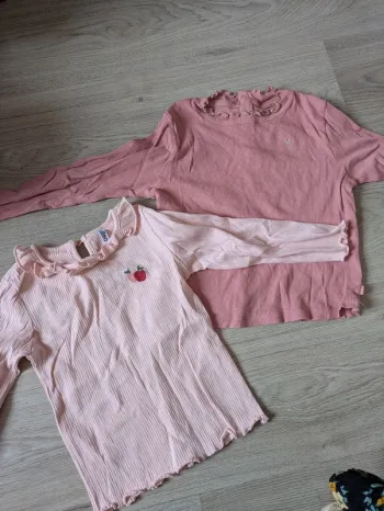 2 tee shirt 24 mois