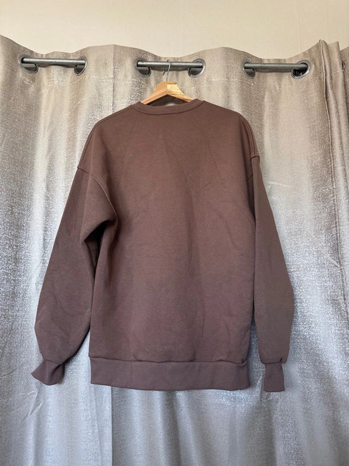 Sweat Fearless marron – Taille M – Neuf avec étiquette - photo numéro 6