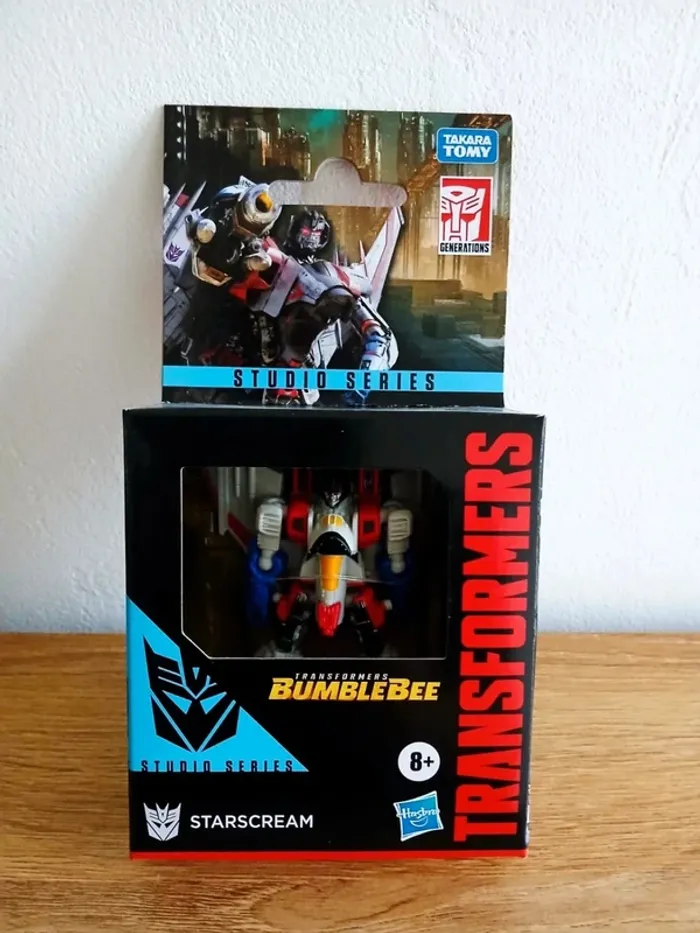 Figurine Transformers Generations Studio Series Origine Transformers: Bumblebee Starscream Core